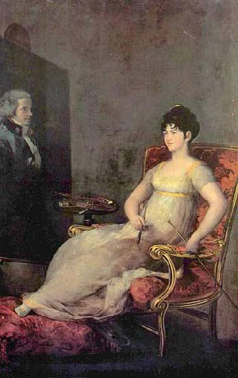 Francisco de Goya Portrait of Maria Tomasa Palafox y Portocarrero, Duchess of Medina-Sidonia and Marchioness of Villafranca Sweden oil painting art